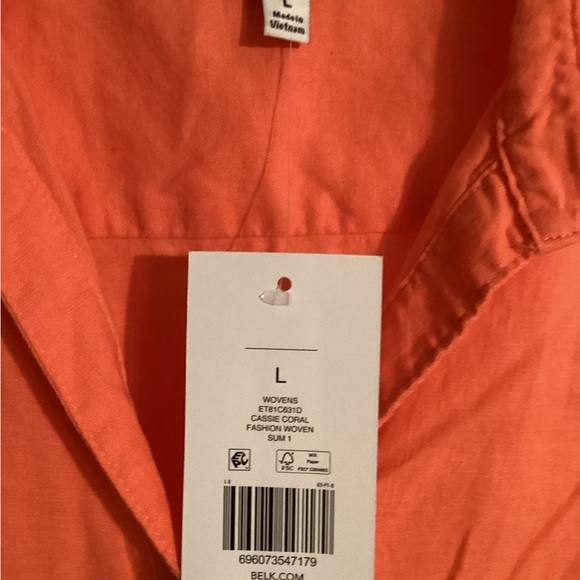 Kim Rogers linen tunic top - Picture 4 of 6